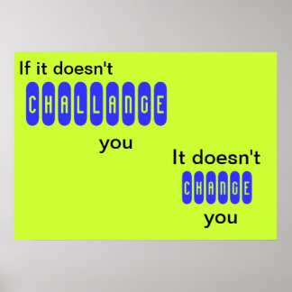 Se não te desafiar, poster