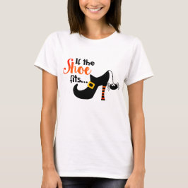 Se O Calçado Ajustado A Bruxa De Halloween