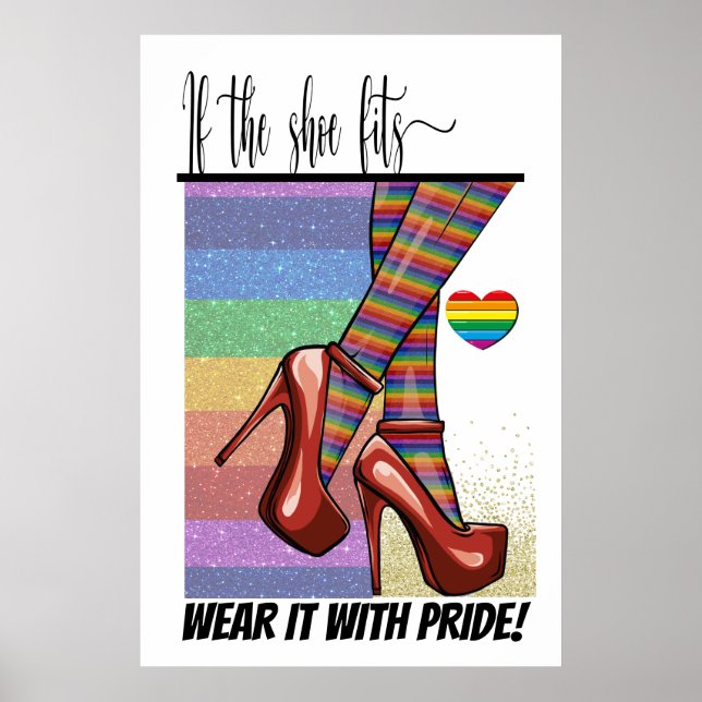 Se o Calçado Ajustado ... Pôster (Frente)