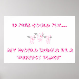 Se Os Suínos Puderem Voar Poster