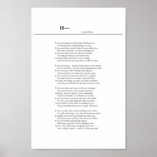 Se— por Rudyard Kipling Poster