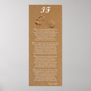 Se - Rudyard Kipling Poem Impressão