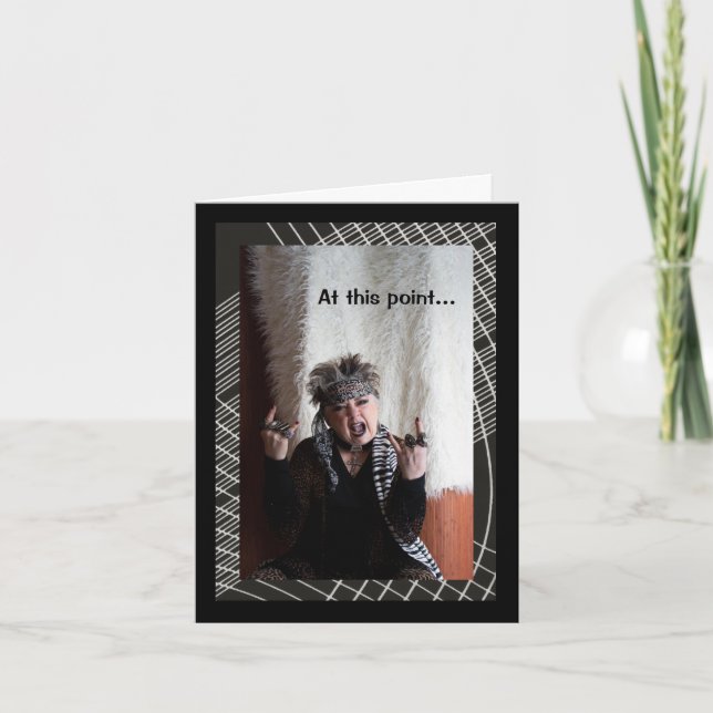 Se tivéssemos um apocalipse agora mesmo Cartão de  (Frente)