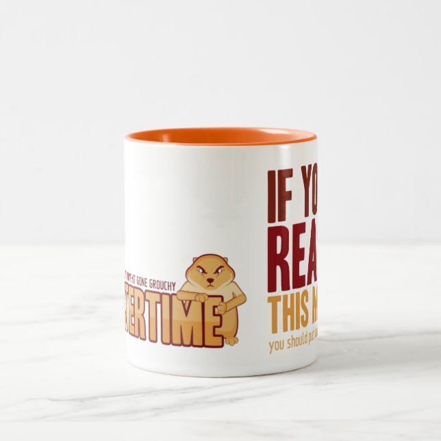 Se você está lendo a caneca (Centro)