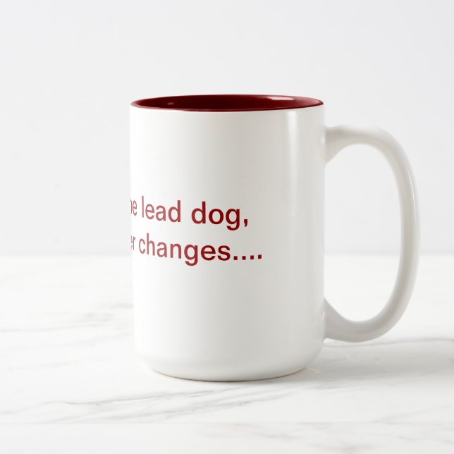 Se você não é a caneca do cão da ligação (Direita)