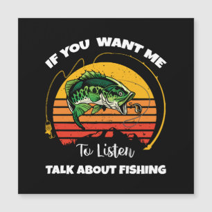 Se Você Quer Que Eu Ouça Fale Sobre Pesca