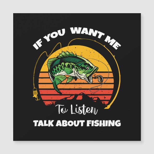 Se Você Quer Que Eu Ouça Fale Sobre Pesca  (Frente)