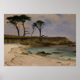 Sea Cove Por Albert Bierstadt Poster