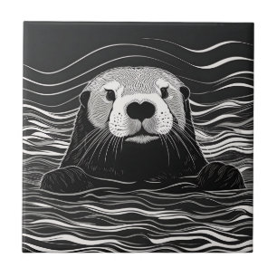 Sea Otter Natação