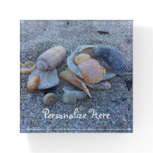 Sea Shells Paradise Beach Papel Personalizado