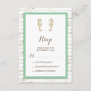 Seacavalo Whitewash Wood Beach Casamento RSVP