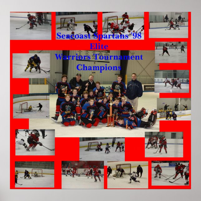 Seacoast Spartans '98 Elite Poster (Frente)