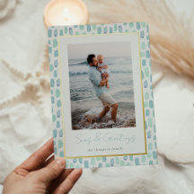 Seaglass Watercolor | Foto mínima costeira moderna