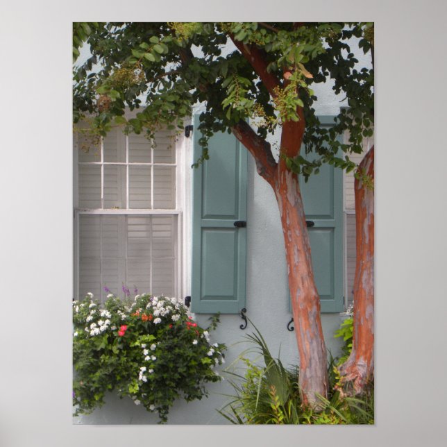 Seagreen Shutters Poster (Frente)