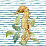 SEAHORSE da Aquarela - Costeira, Náutica de Praia<br><div class="desc">Amar decor da Casa de Praia? Este adorável cavalo de mar é na moda e chic. Encontre produtos residenciais que combinem ou combinem com o mesmo estilo,  mas com uma vida útil diferente.</div>