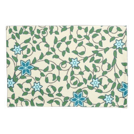 Seamless floral pattern on beige background