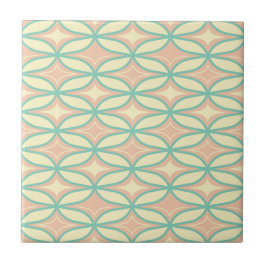  Seamless geometric pattern in diamond shapes 