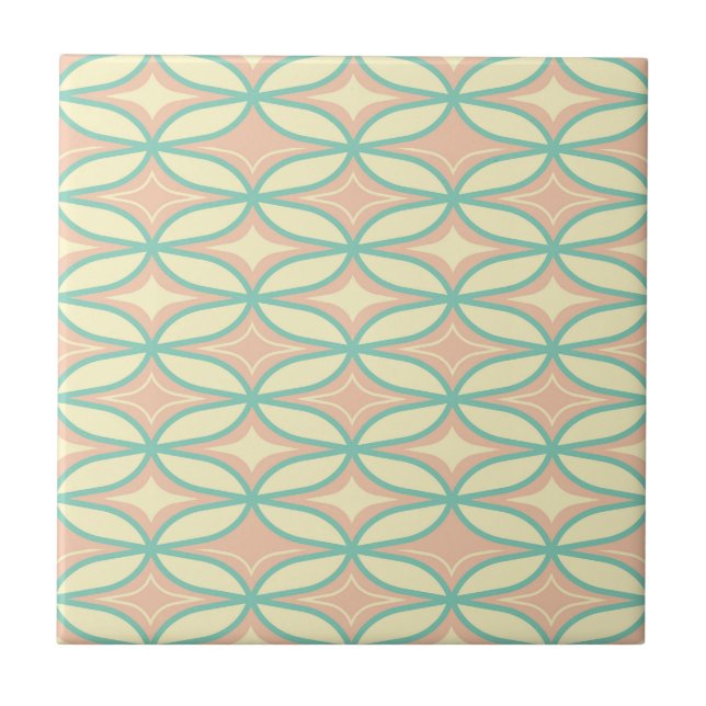  Seamless geometric pattern in diamond shapes  (Frente)