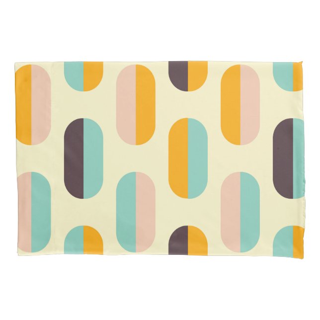 Seamless geometric pattern in retro vibes (Frente-Esquerda)