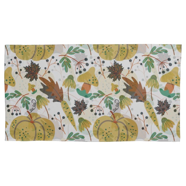 Seamless pattern of tropical pumpkins and carrots (Frente-Esquerda)