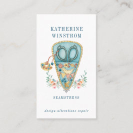 Seamstress Tailor Cartão de visita