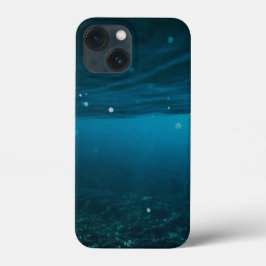 Seascape with Beach, Great Wave & Mount Sea Case