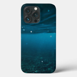 Seascape with Beach, Great Wave & Mount Sea Case