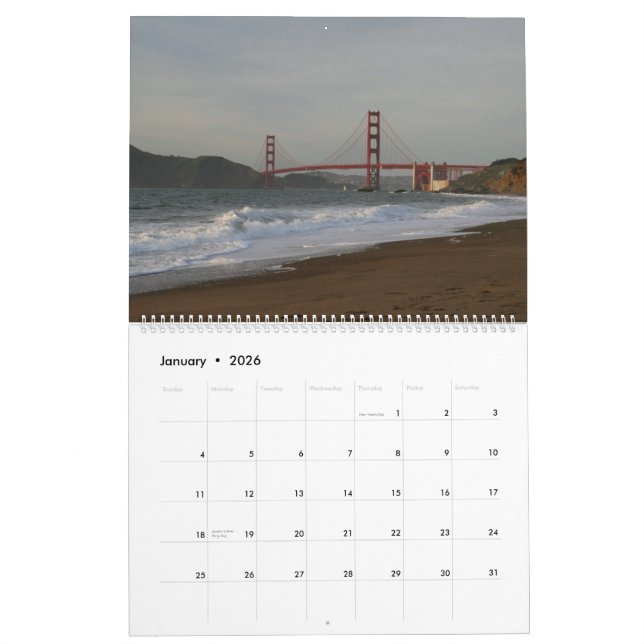 Seascapes & paisagens - calendário 2011 (Jan 2026)