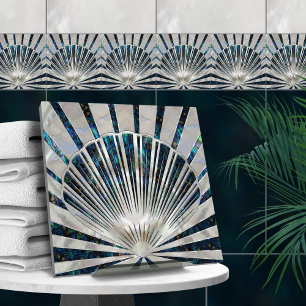 Seashell Art Deco - Abalone Shell e Pearl