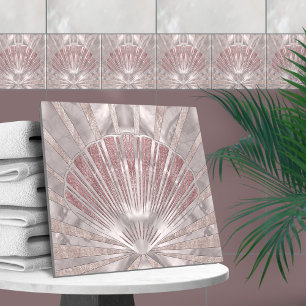 Seashell Art Deco - Misty Rosa e Pearl