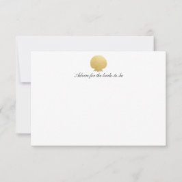 Seashell Faux Gold Foil | Conselho de Casamento Oc