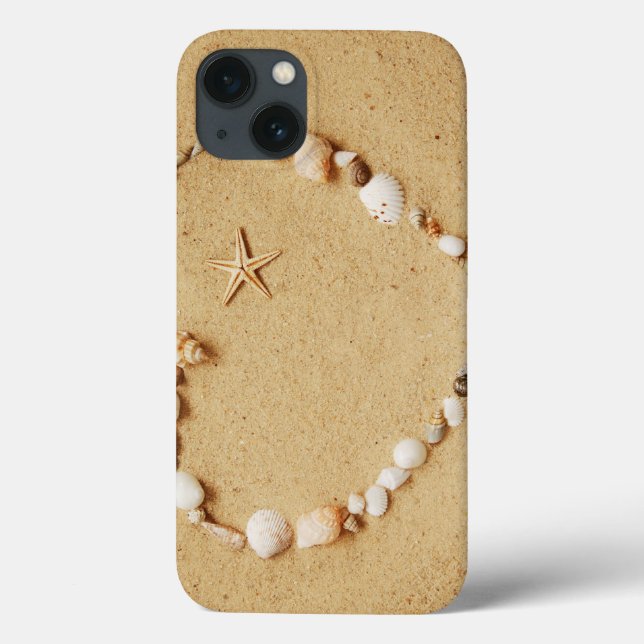 Seashell Heart com Starfish (Verso)