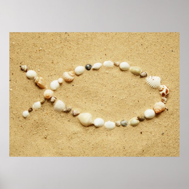 Seashell Ichthys Poster (Frente)