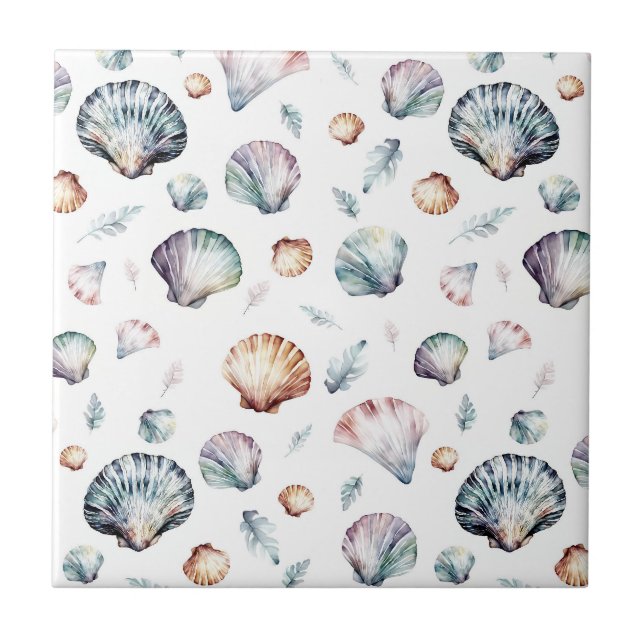 Seashell Ocean Beach Sea Shell Design 358 (Frente)
