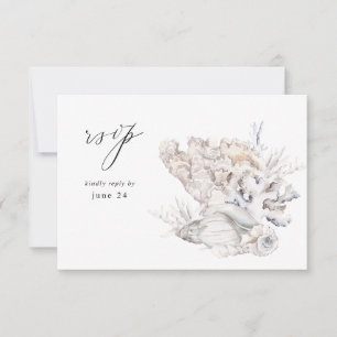 Seashells White w RSVP 6 de Refeições