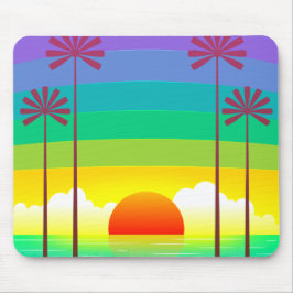 Seaside Sunset Mousepad