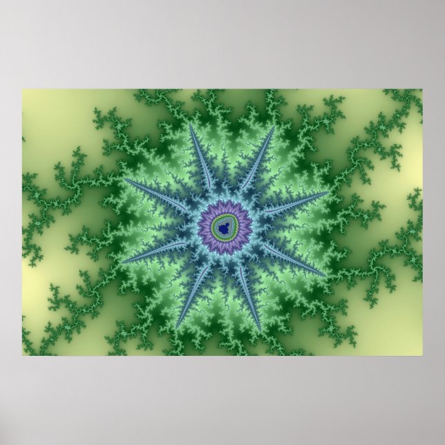 Seastar - Poster Fractal (Frente)