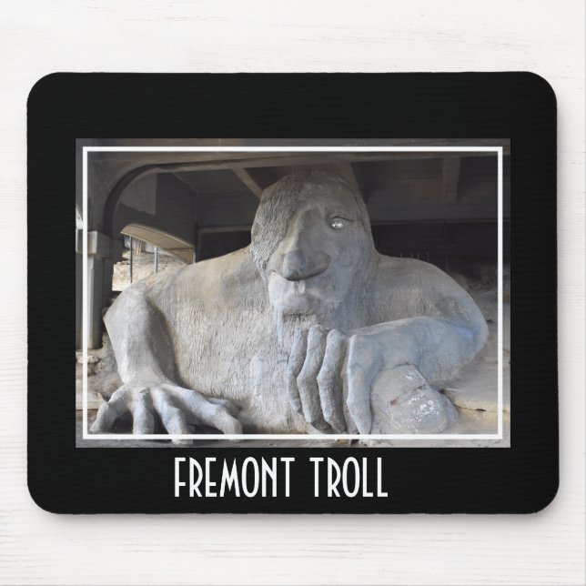Seattle Fremont Troll Mousepad (Frente)