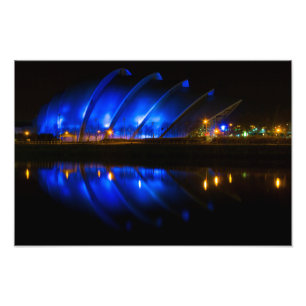 SEC Armadillo, Glasgow, impressão de Fotografia na