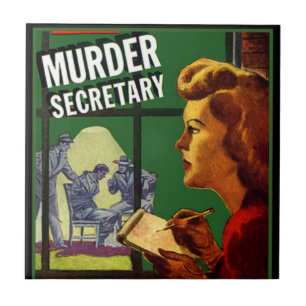 Secretária de Assassinato Pulp Fiction