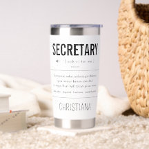 Secretário Personalizado Engraçado