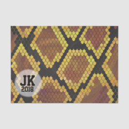 Seda 03of12 - Papel de padrão do Cobra