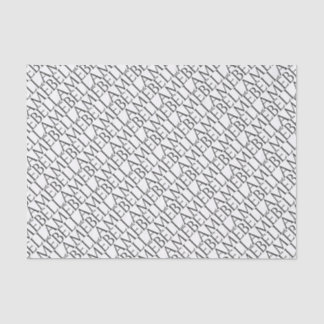 Seda 10 libras. Lenço de papel branco de Bellame