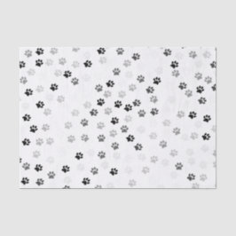 Seda A pata imprime o lenço de papel para amantes do