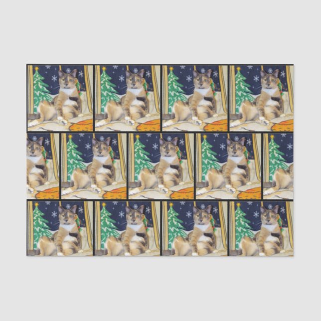 Seda A Senhora de Callie Muffin como o Natal - Papel Te (Frente )