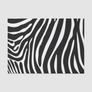 Seda A zebra listra o lenço de papel