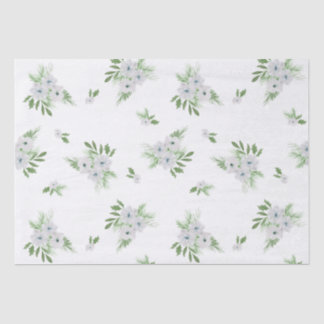 Seda Amarroquina aquática e papel de tecidos de padrão