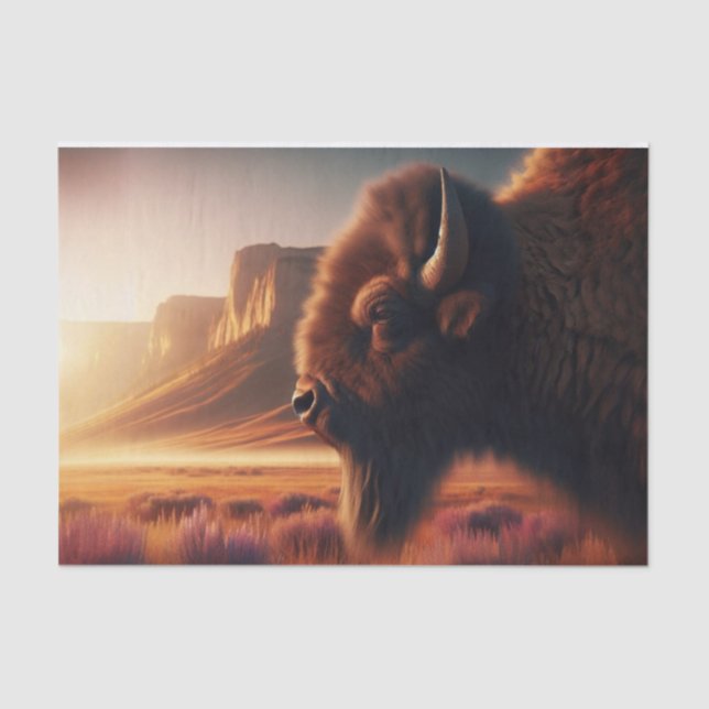 Seda American Plains - Papel de Decoupage (Frente )