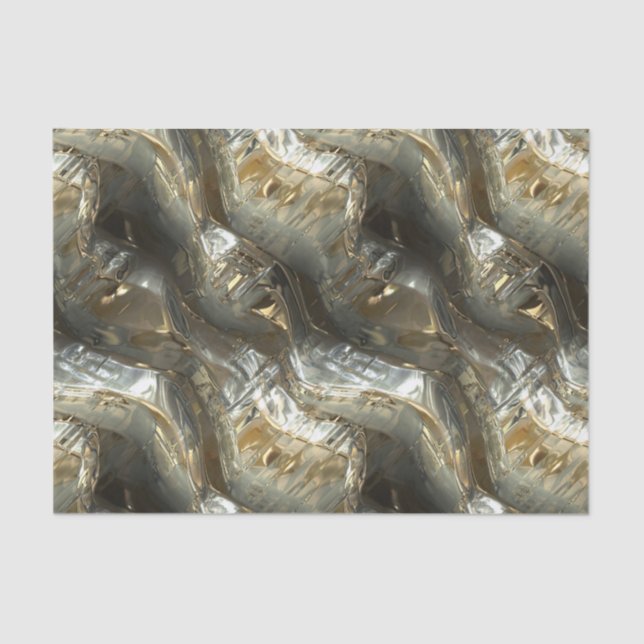 Seda Amor 13 do metal & lenço de papel das opções 14A-D (Frente )