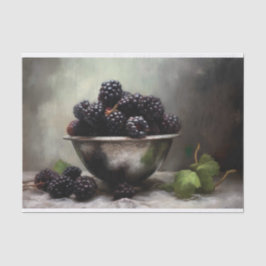 Seda Amoras Negras 2 Papel de Decoupage